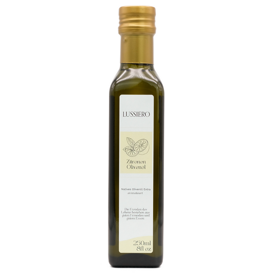 Flasche Lussiero Zitronen Olivenöl, 250 ml