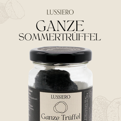 Lussiero Schwarze Sommertrüffel Ganze Trüffel Tuber Aestivum Vitt. 30g