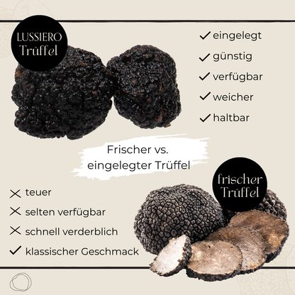 Lussiero Schwarze Sommertrüffel Ganze Trüffel Tuber Aestivum Vitt. 30g