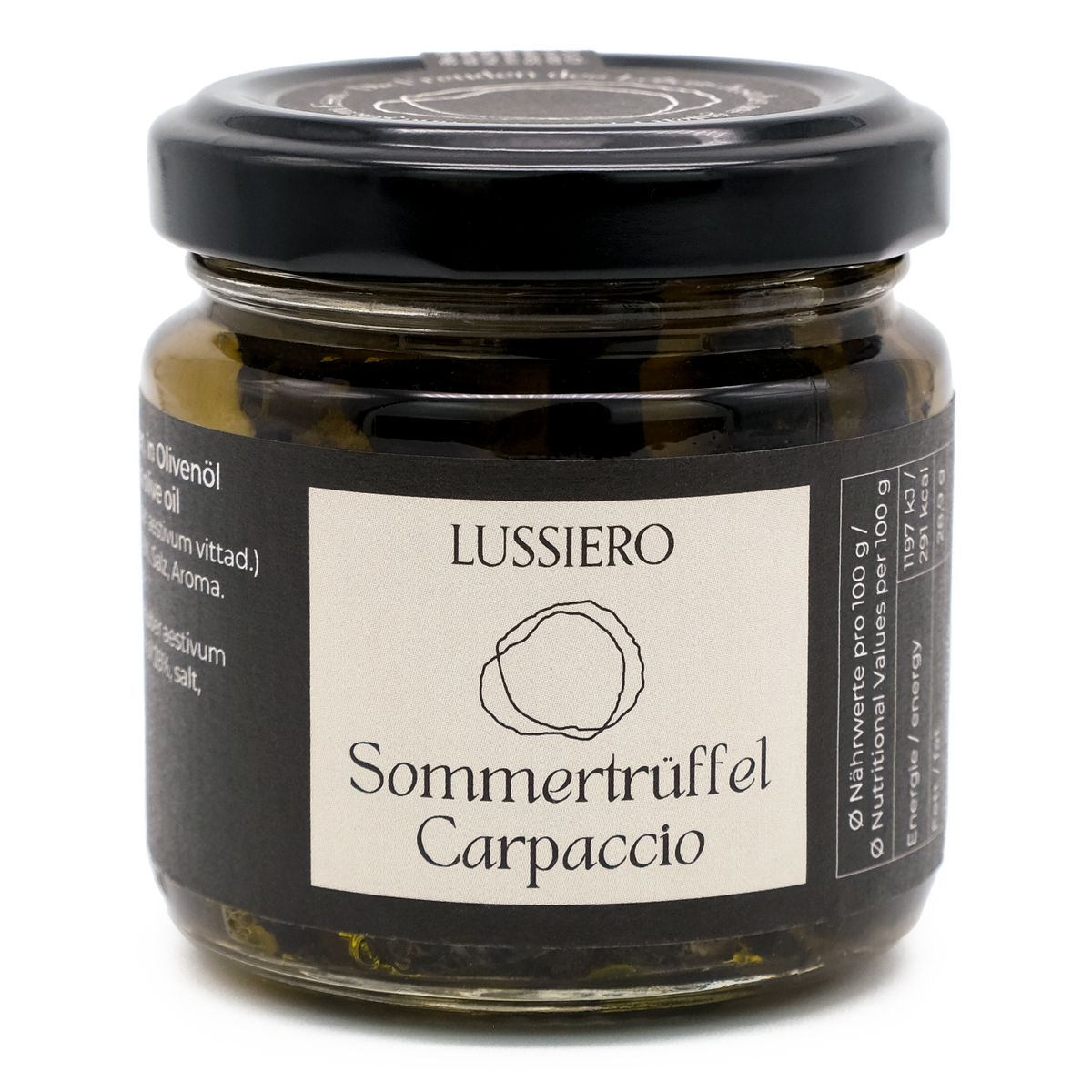 Glas Lussiero Sommertrüffel Carpaccio, 80 g
