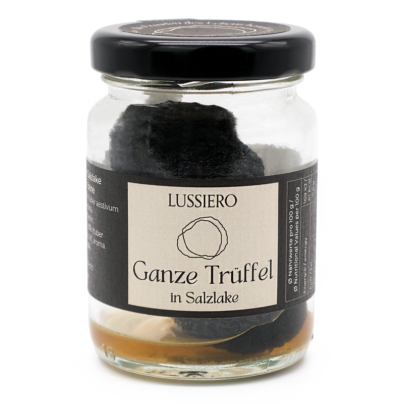 Lussiero Schwarze Sommertrüffel Ganze Trüffel Tuber Aestivum Vitt. 30g