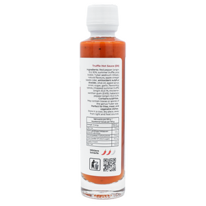 Lussiero Trüffel Hot Sauce edle Gourmet-Chilisauce mit Sommertrüffel und Habanero-Chili pikant, würzig, aromatisch 100ml