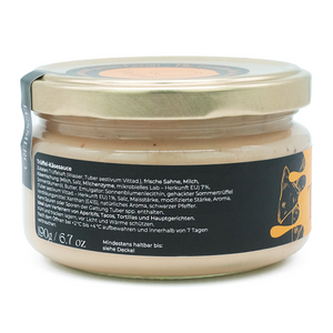 Lussiero Trüffel Käse Dip cremige Käsesauce mit echtem Sommertrüffel 190g
