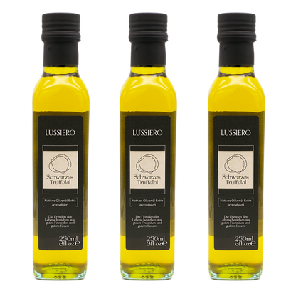 Dreierpack Schwarzes Trüffelöl, je 250 ml