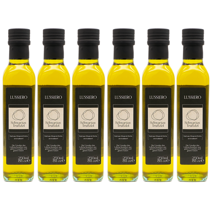 Sechserpack Schwarzes Trüffelöl, je 250 ml